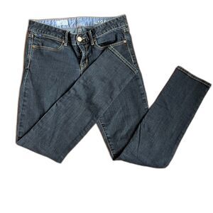 GAP 1969 Always Skinny Jean SZ 28/6r Denim Dark Wash